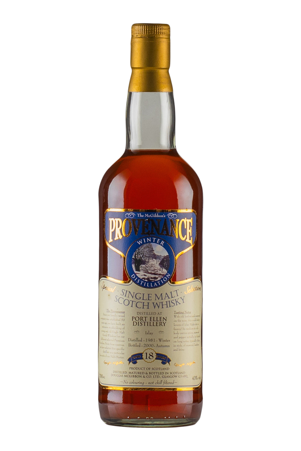 Port Ellen 18 Year Old McGibbon`s Provenance 1981