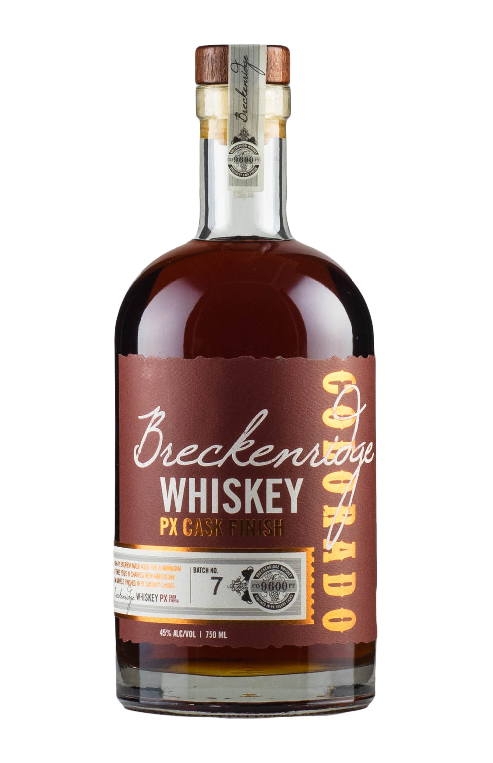 Breckenridge PX Sherry Cask Finish Bourbon