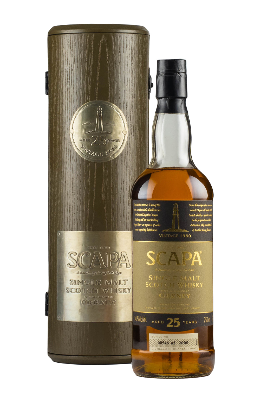 Scapa 25 Year Old 1980