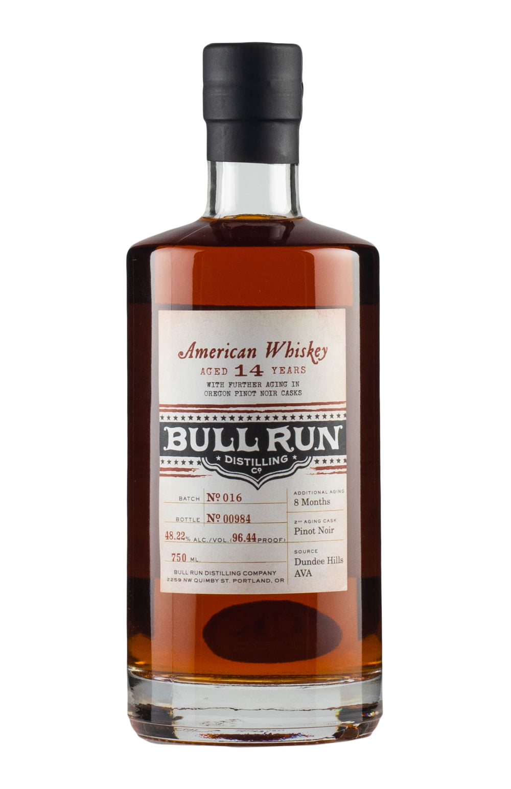 Bull Run Pinot Noir Casks 14 Year Old