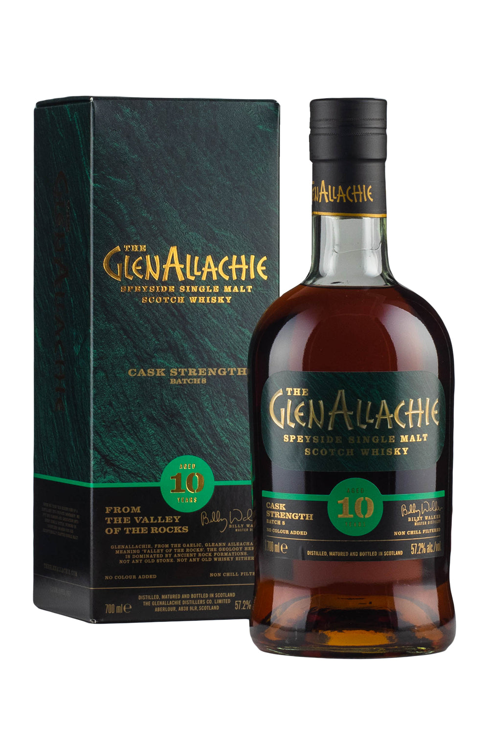 GlenAllachie 10 Year Old Cask Strength Batch Eight