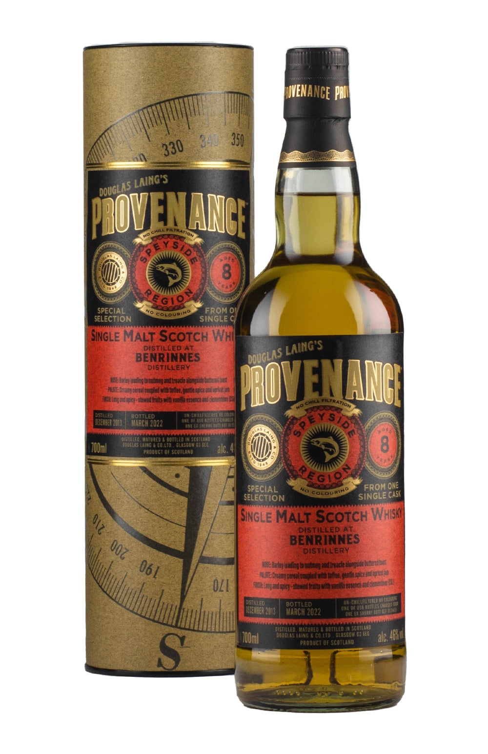 Benrinnes 8 Year Old Provenance 2013