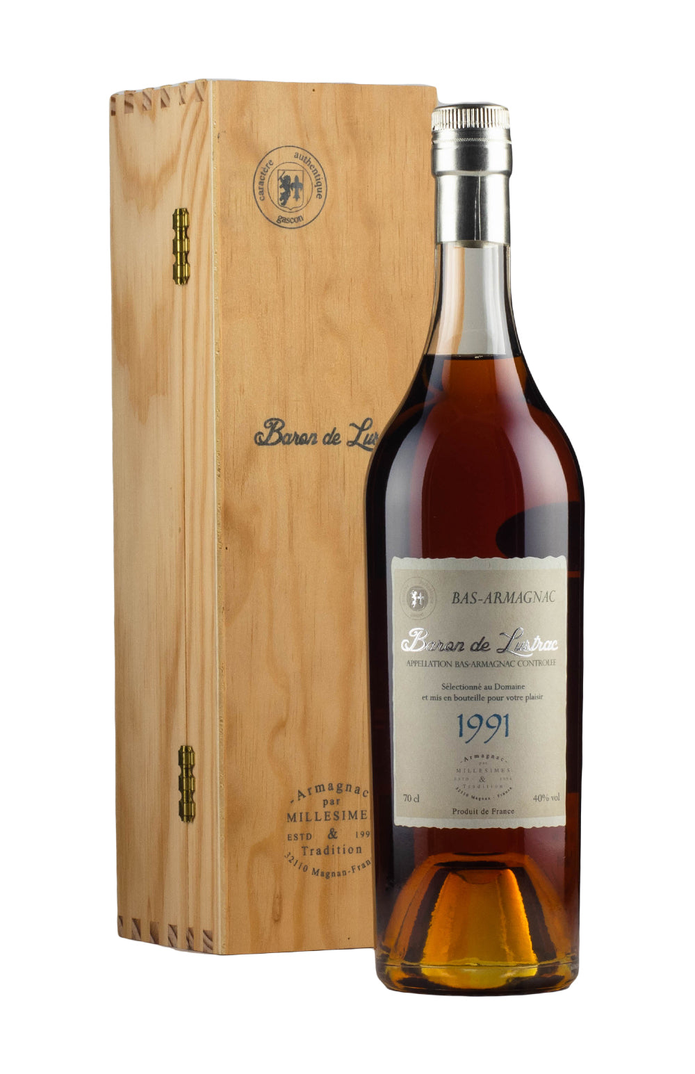Baron de Lustrac Vintage Armagnac 1991