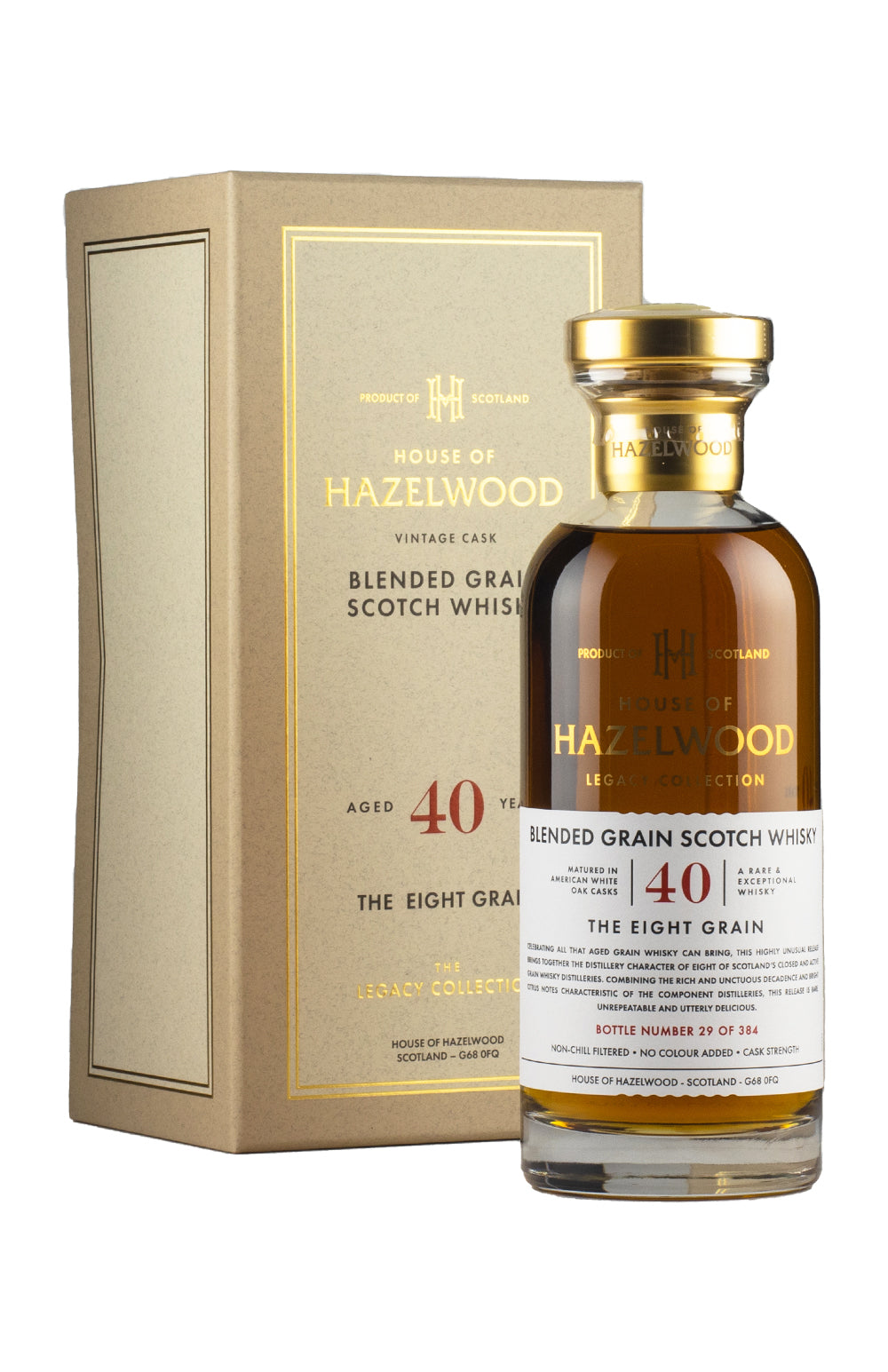 Eight Grain 40 Year Old House of Hazelwood Legacy Collection