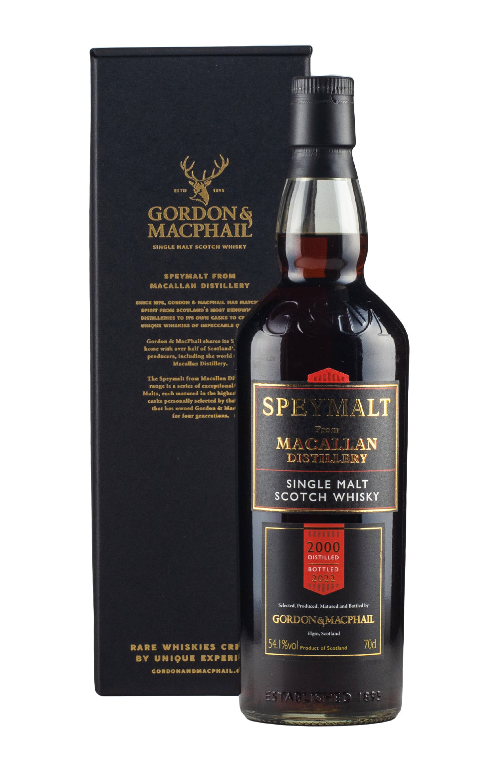 Macallan 22 Year Old Speymalt Gordon & Macphail Cask 3241 (Bottled 2022) 2000