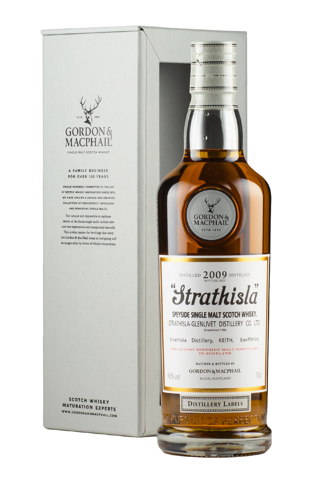 Strathisla Distillery Labels Gordon & MacPhail 2009