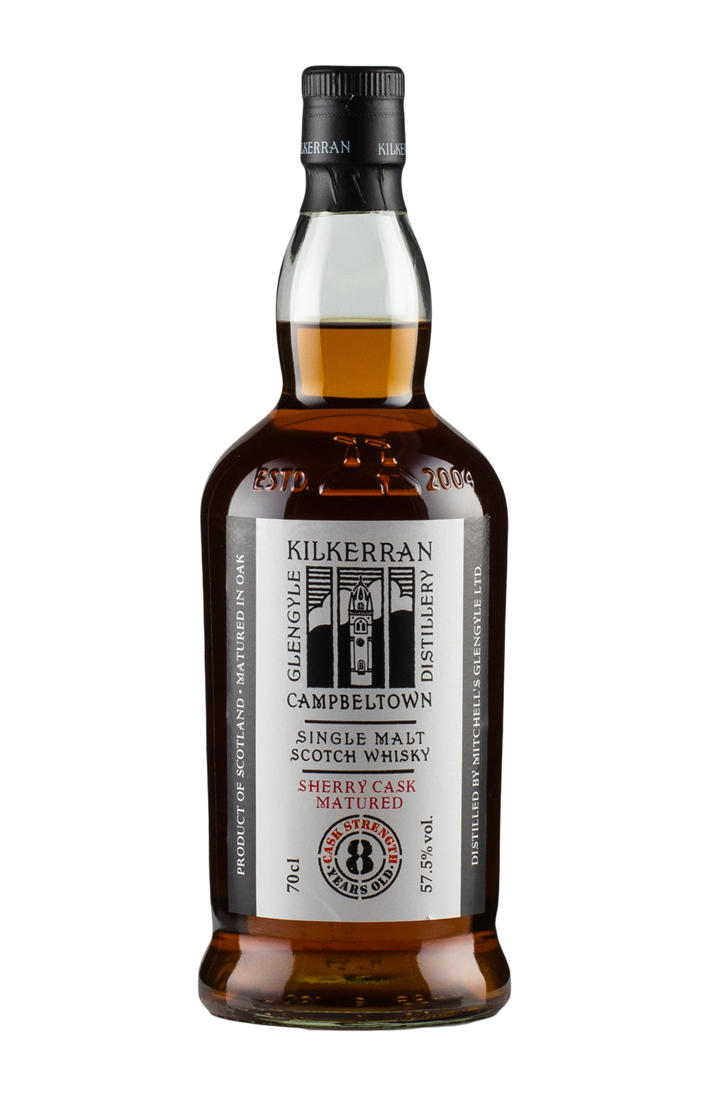 Kilkerran 8 Year Old Sherry Matured Cask Strength 57.4%