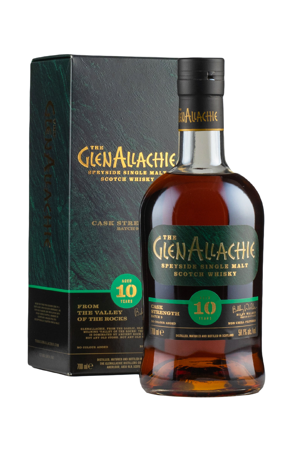 GlenAllachie 10 Year Old Cask Strength Batch Nine