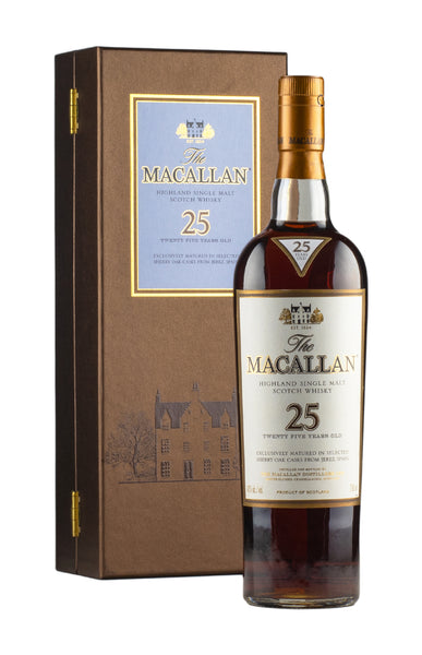 Macallan 25 Year Old Sherry Oak Pre-2012 – Hedonism Wines