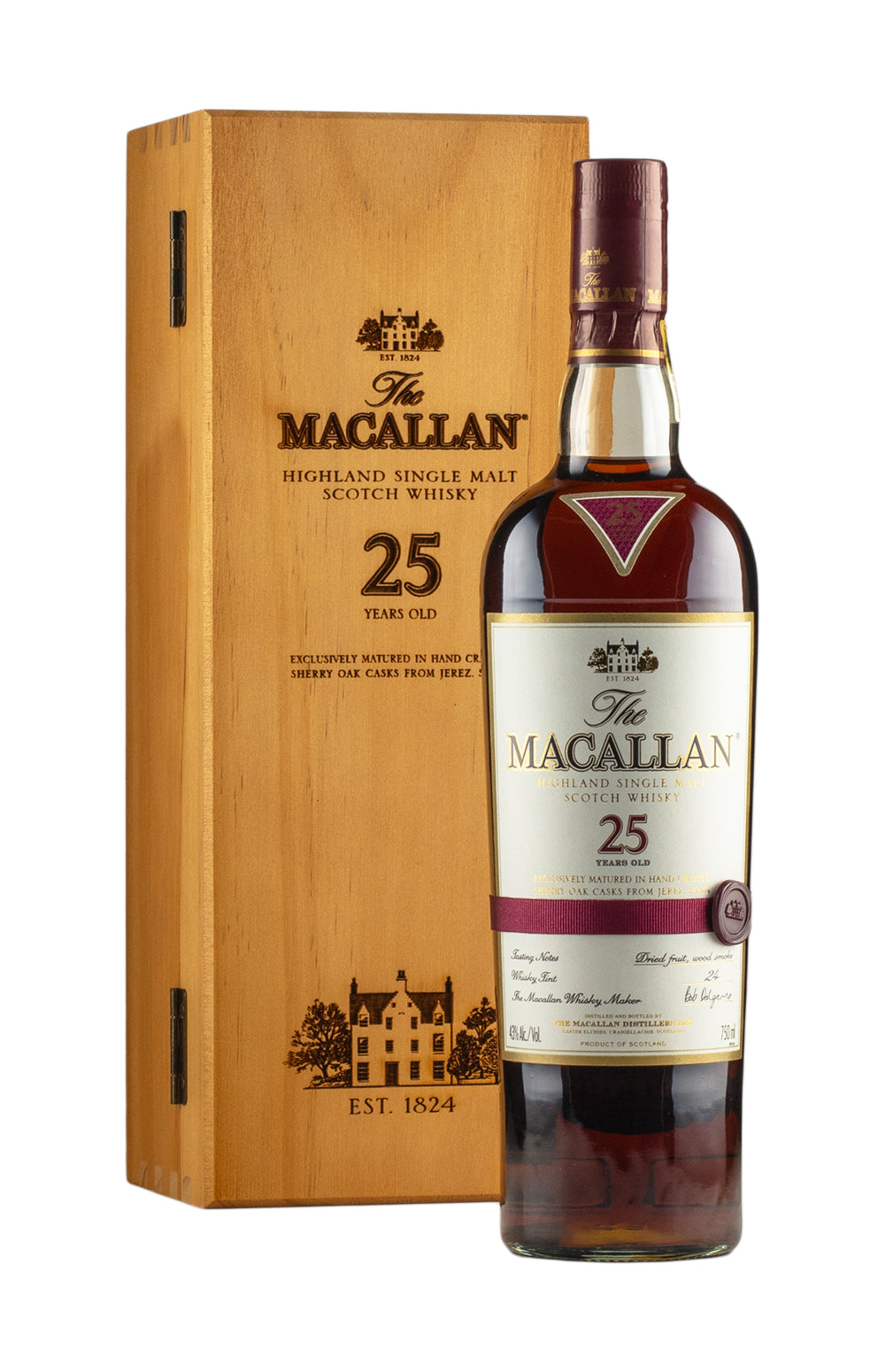Macallan 25 Year Old Sherry Oak Pre-2018