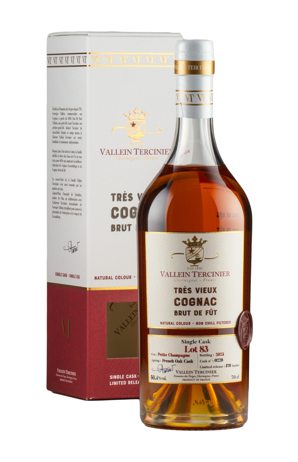 Vallein-Tercinier Lot 83 Petite Champagne