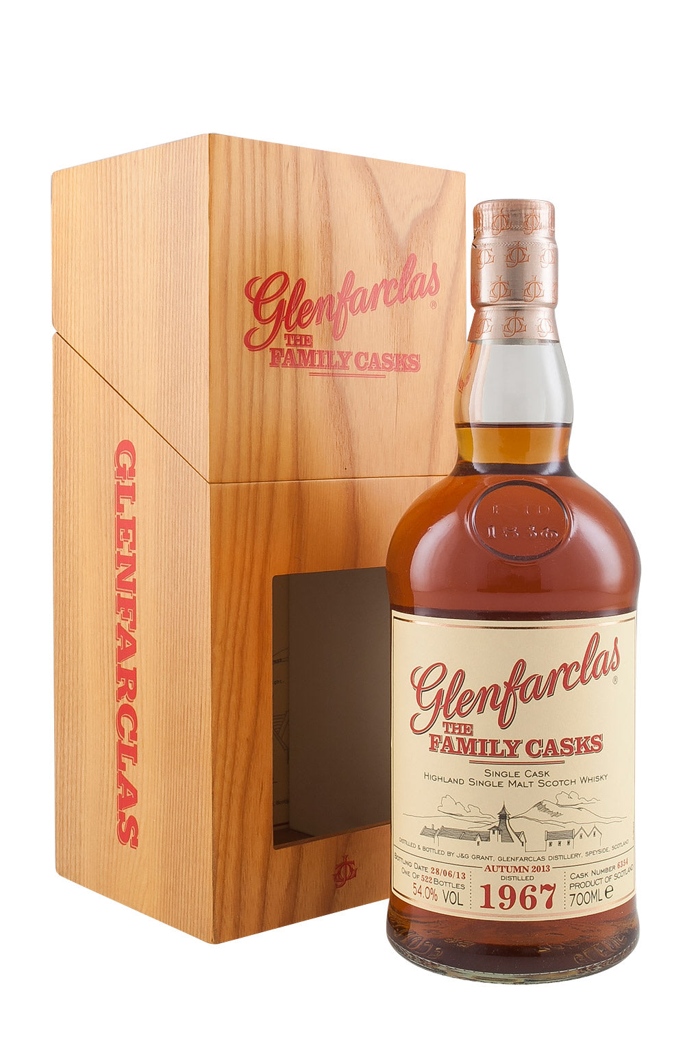 Glenfarclas Family Cask 6354 A13 1967