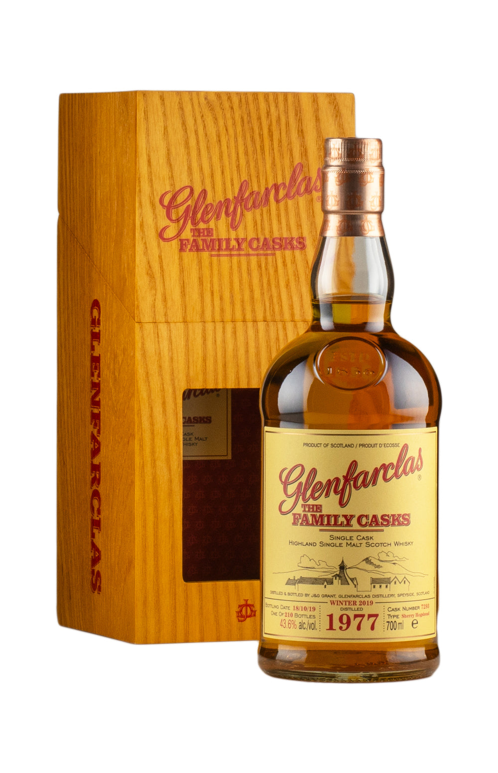 Glenfarclas 41 Year Old Family Cask 7293 1977