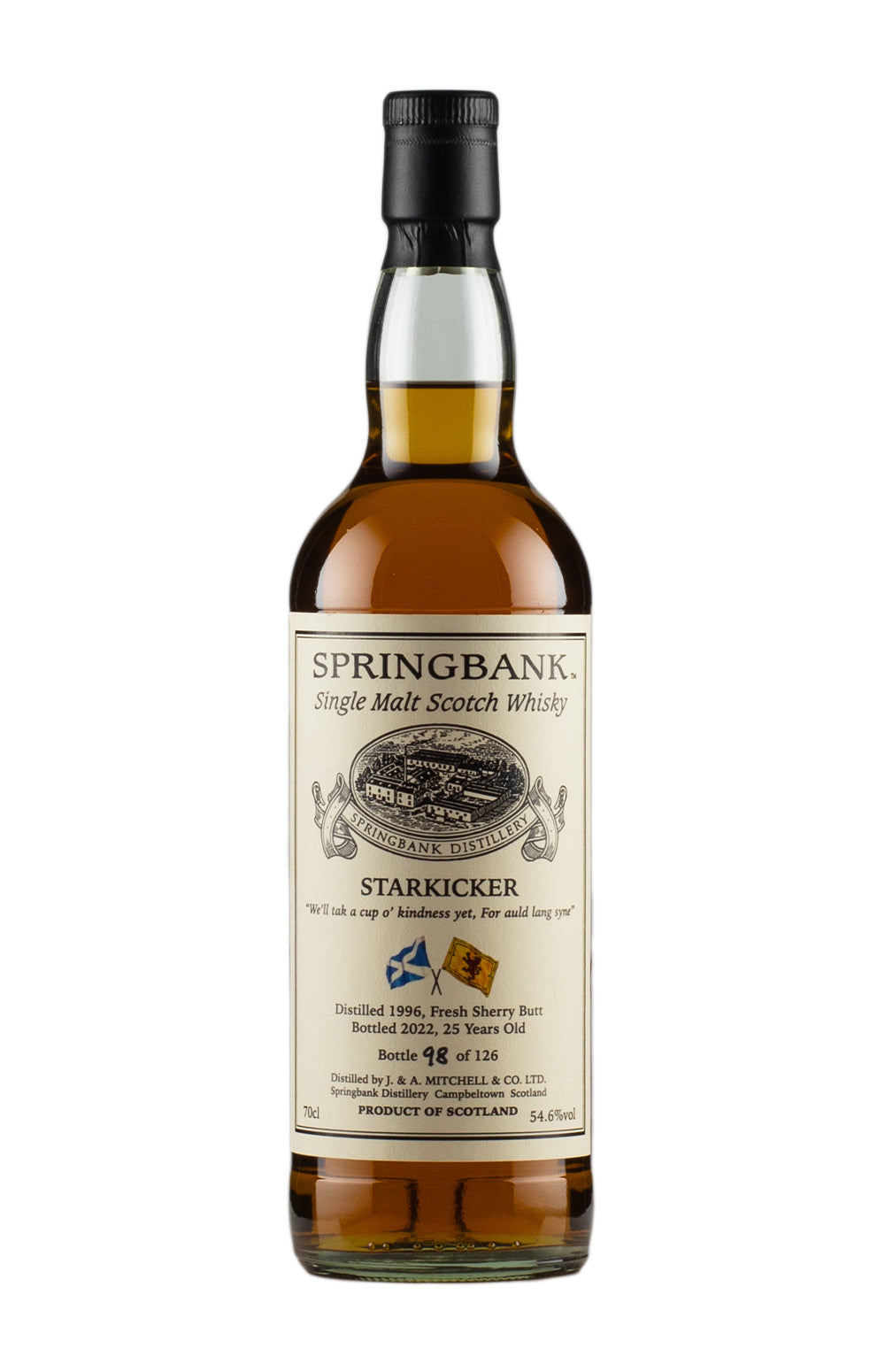 Springbank 25 Year Old Fresh Sherry Butt Starkicker 1996