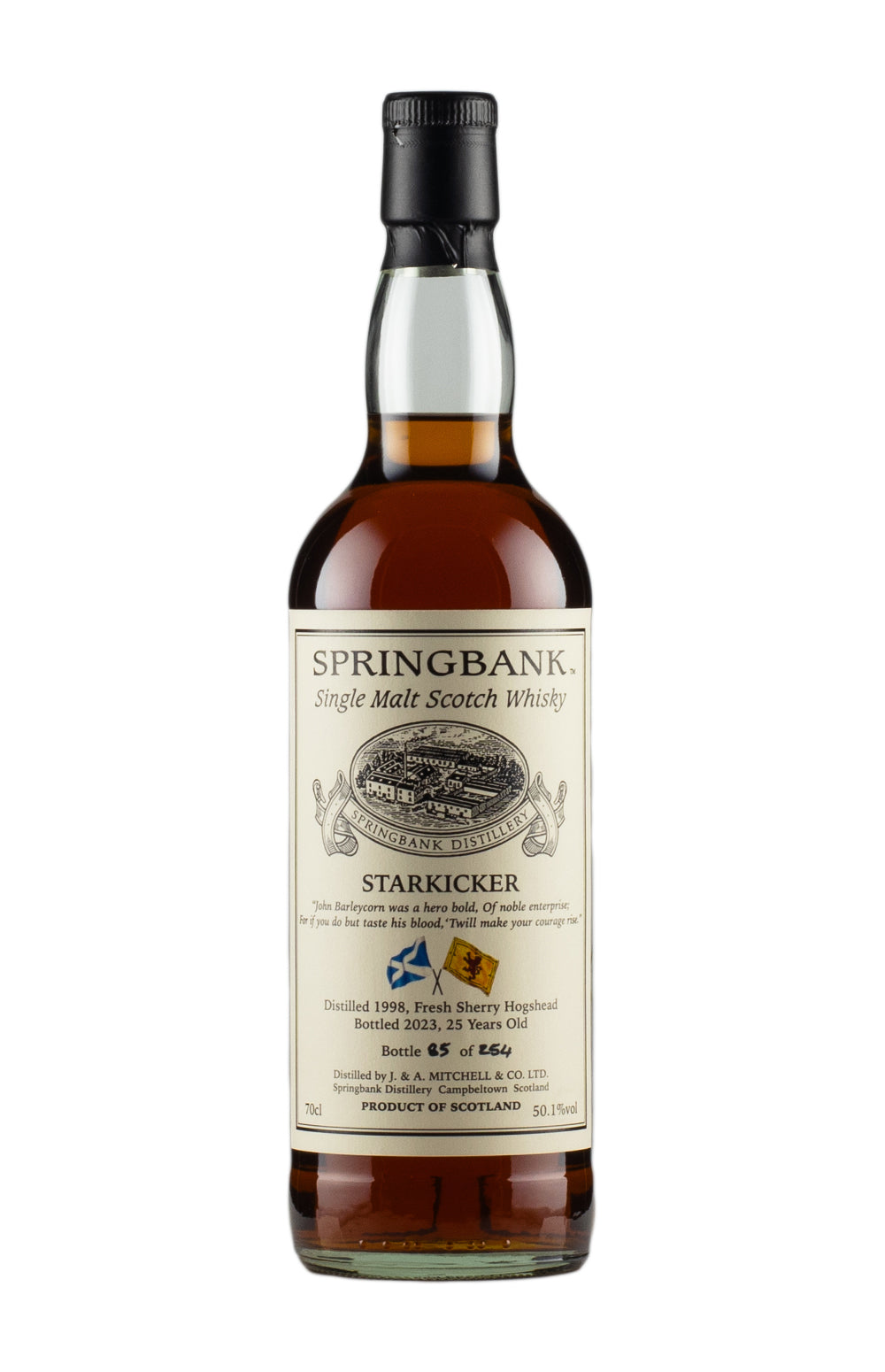 Springbank 25 Year Old Fresh Sherry Hogshead Starkicker 1998