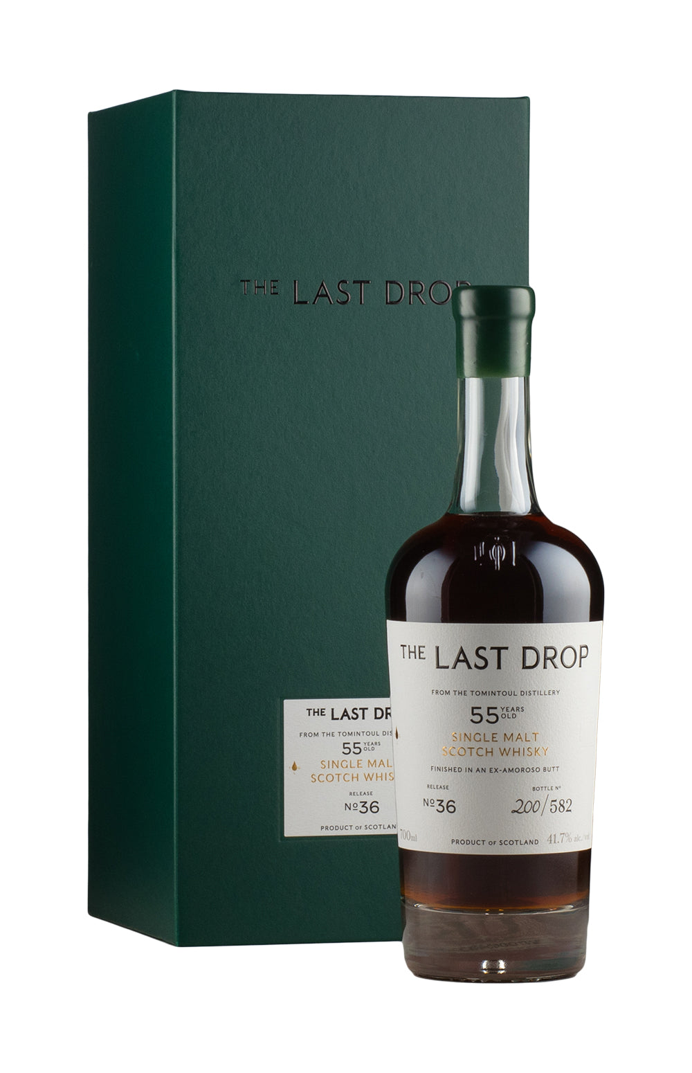 Tomintoul 55 Year Old The Last Drop No.36 1968