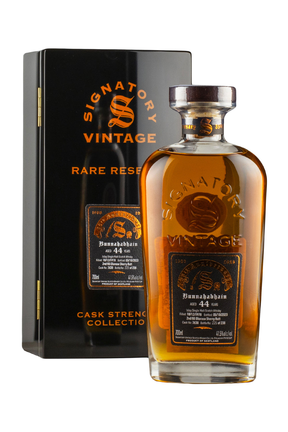 Bunnahabhain 44 Year Old 35th Anniversary Signatory 1978