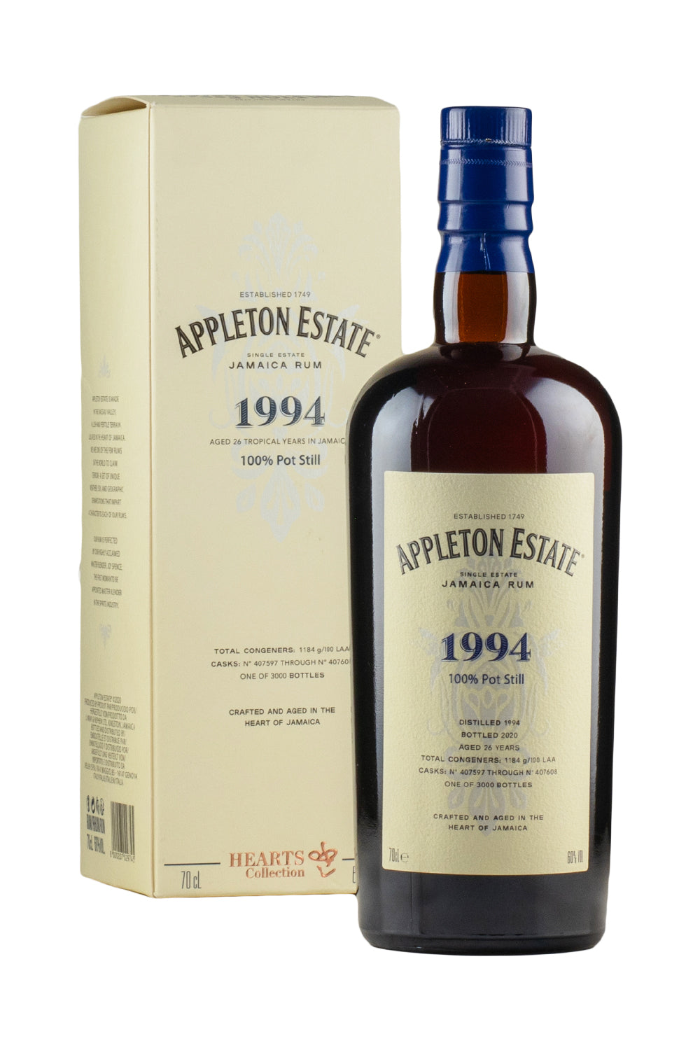 Appleton Estate 26 Year Old Hearts Collection 1994