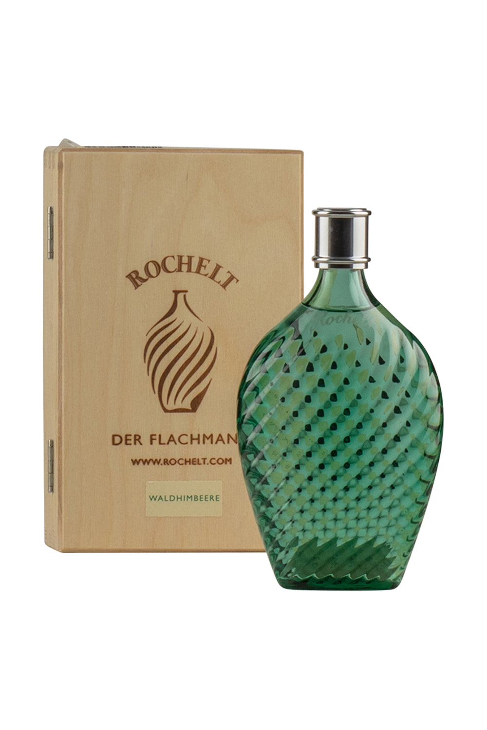 Rochelt Mirabelle Wild Raspberry Pocket Flask
