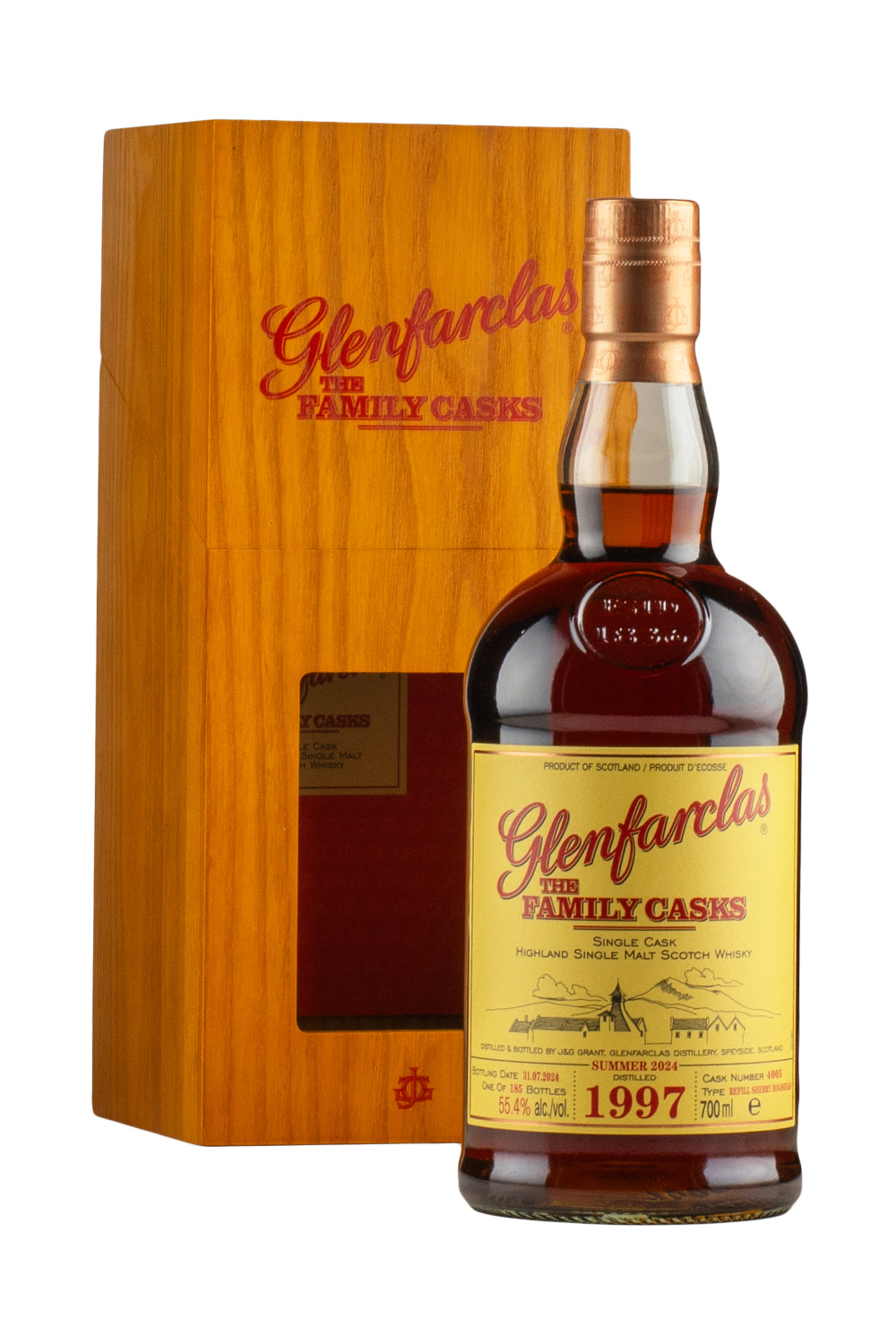 Glenfarclas 27 Years Old Family Cask 4005 1997