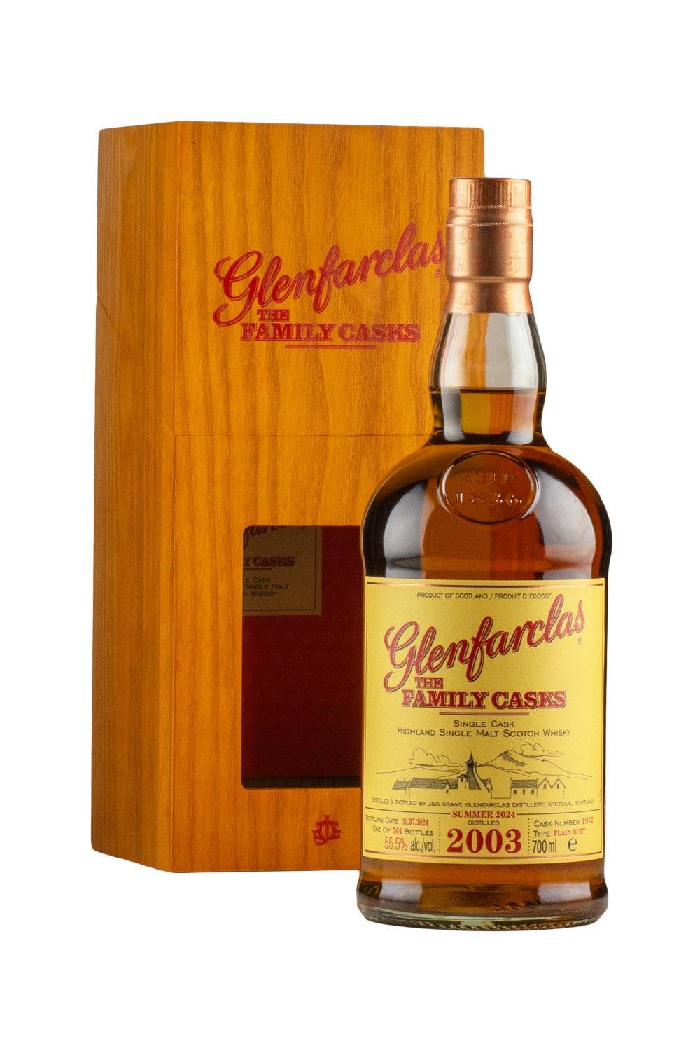 Glenfarclas 20 Years Old Family Cask 1972 2003