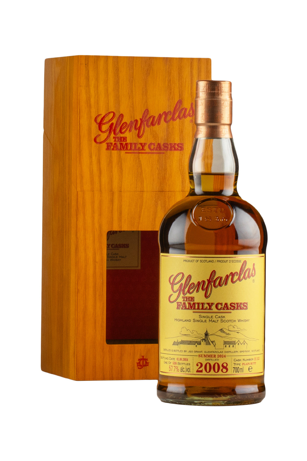 Glenfarclas 16 Years Old Family Cask 2112 2008