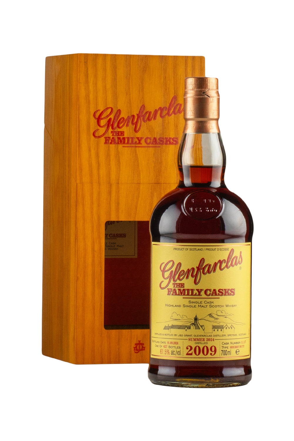 Glenfarclas 15 Years Old Family Cask 1117 2009