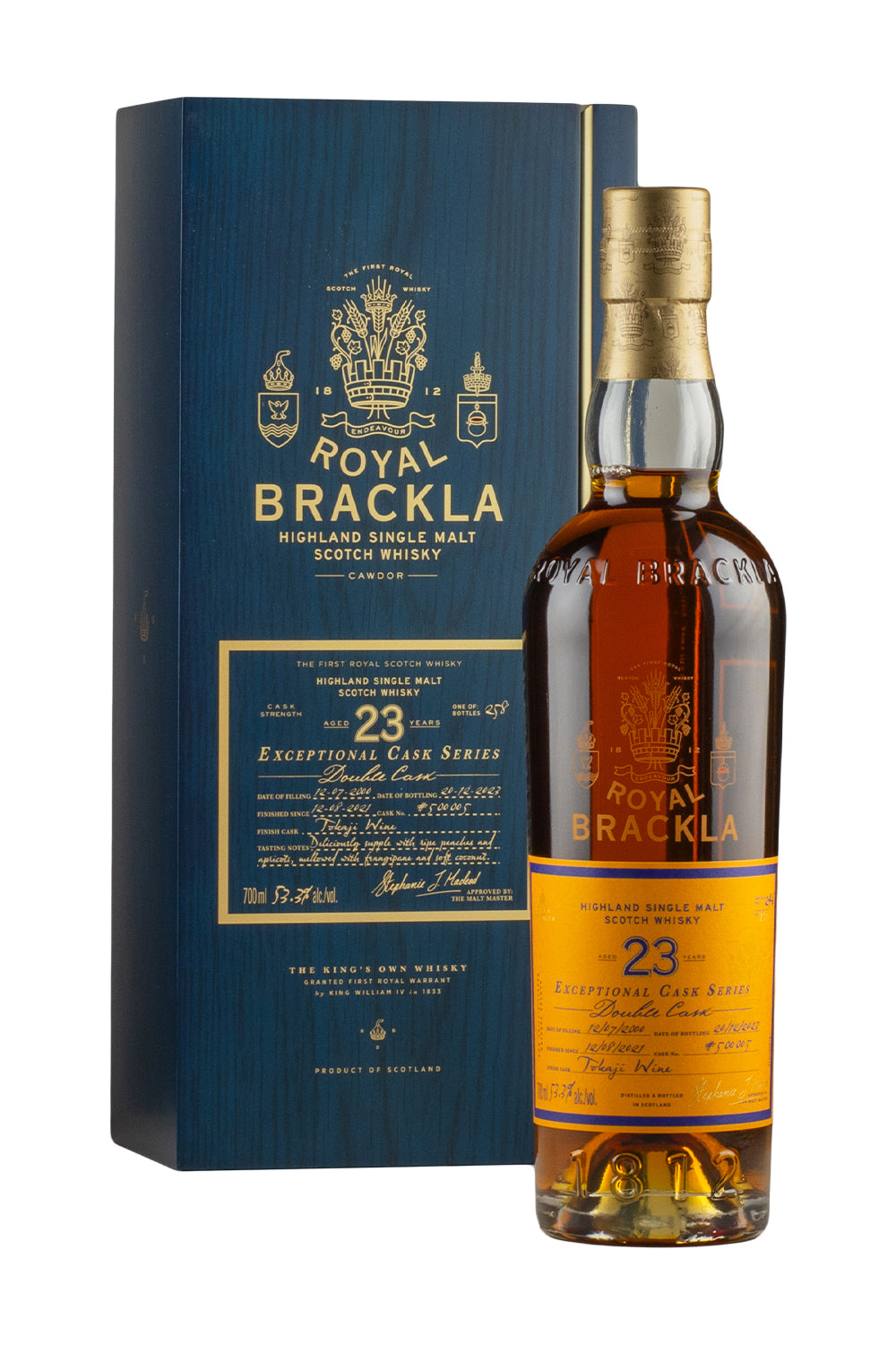 Royal Brackla 23 Year Old Tokaji Cask