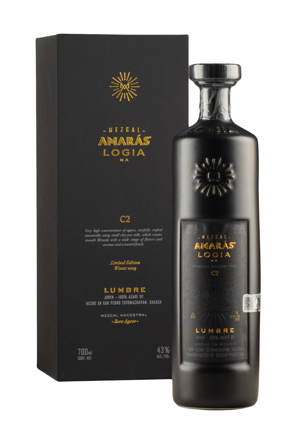 Mezcal Amaras Logia Lumbre