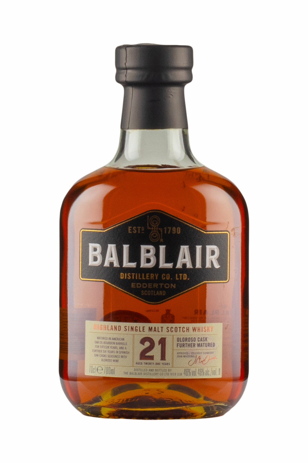 Balblair 21 Year Old
