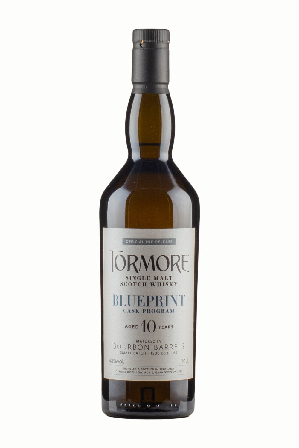 Tormore 10 Year Old Blueprint Bourbon Barrel