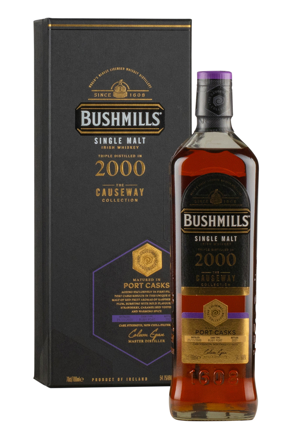 Bushmills 20 Year Old Causeway Collection Port Cask 2000