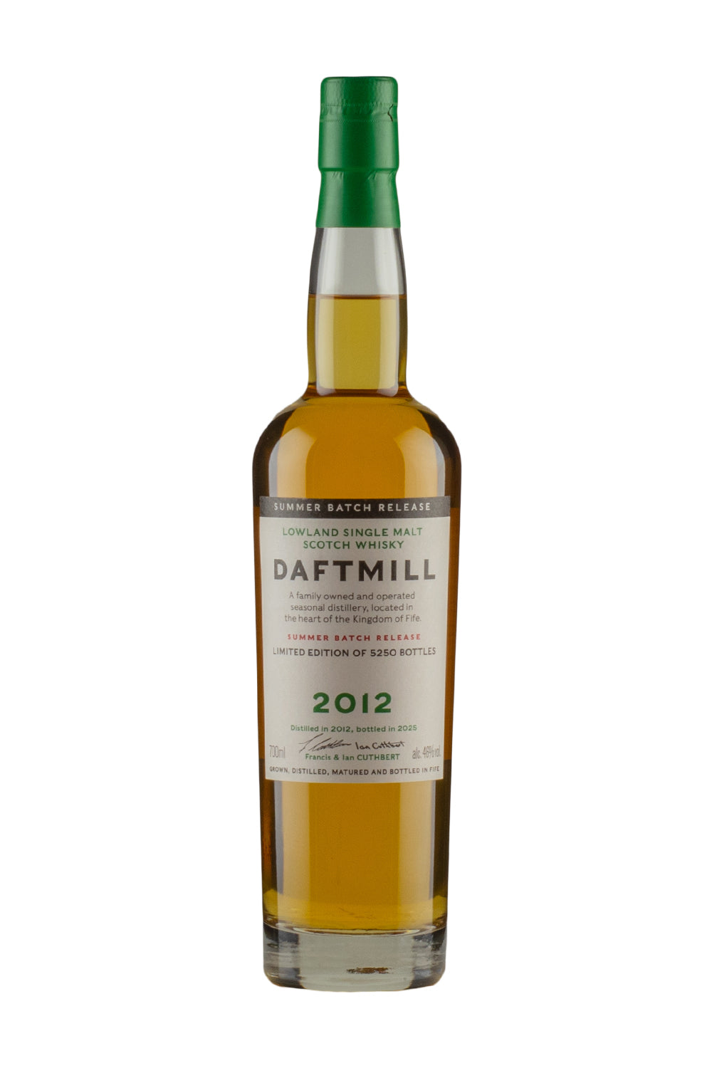 Daftmill Summer Distillation 2012