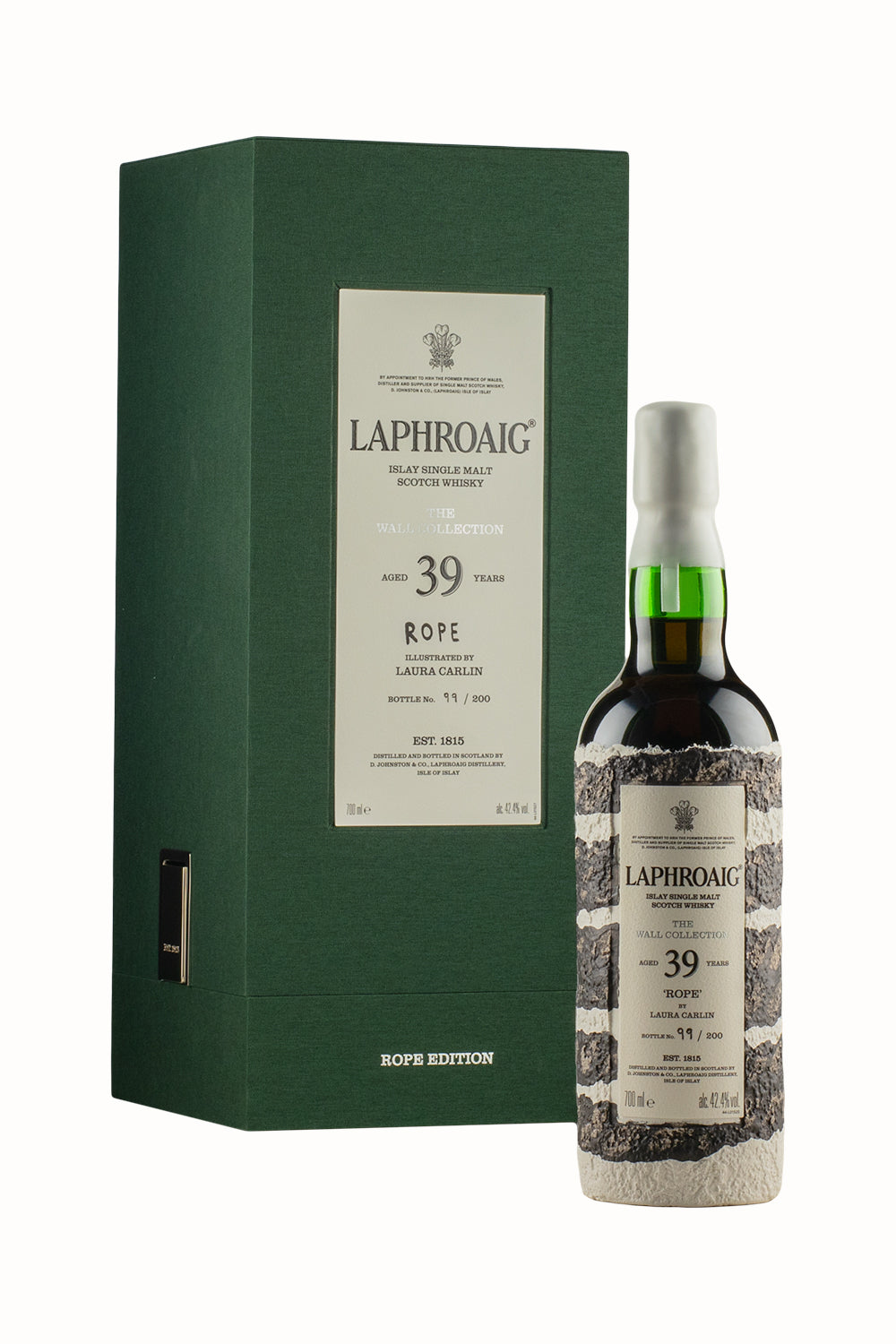 Laphroaig 39 Year Old The Wall `Rope`