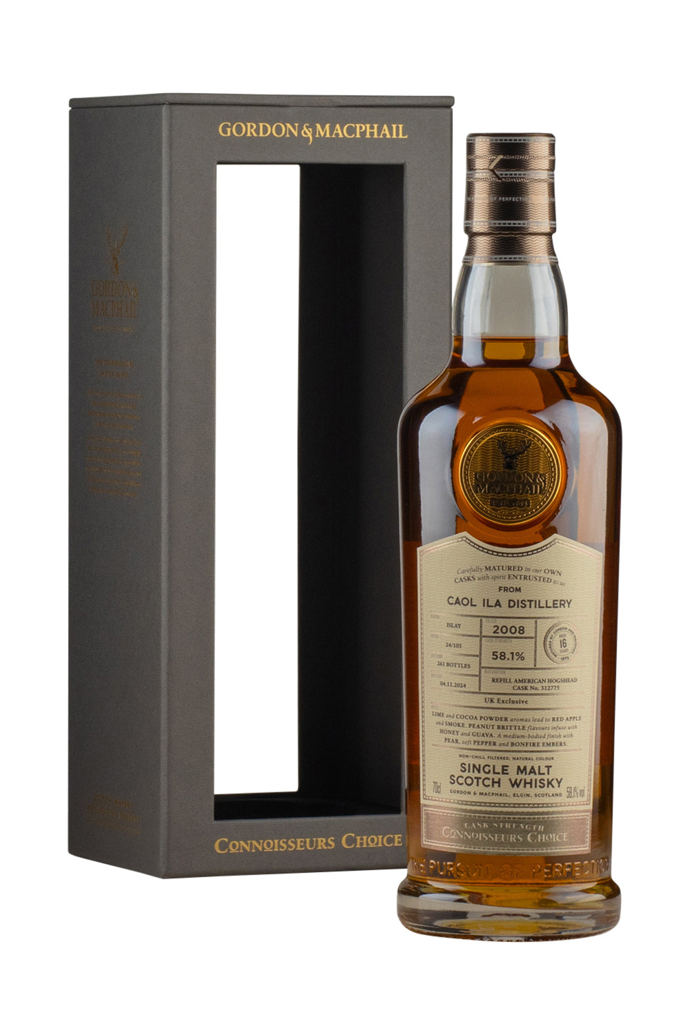 Caol Ila 16 Year Old Connoisseurs Choice Gordon and MacPhail 2008