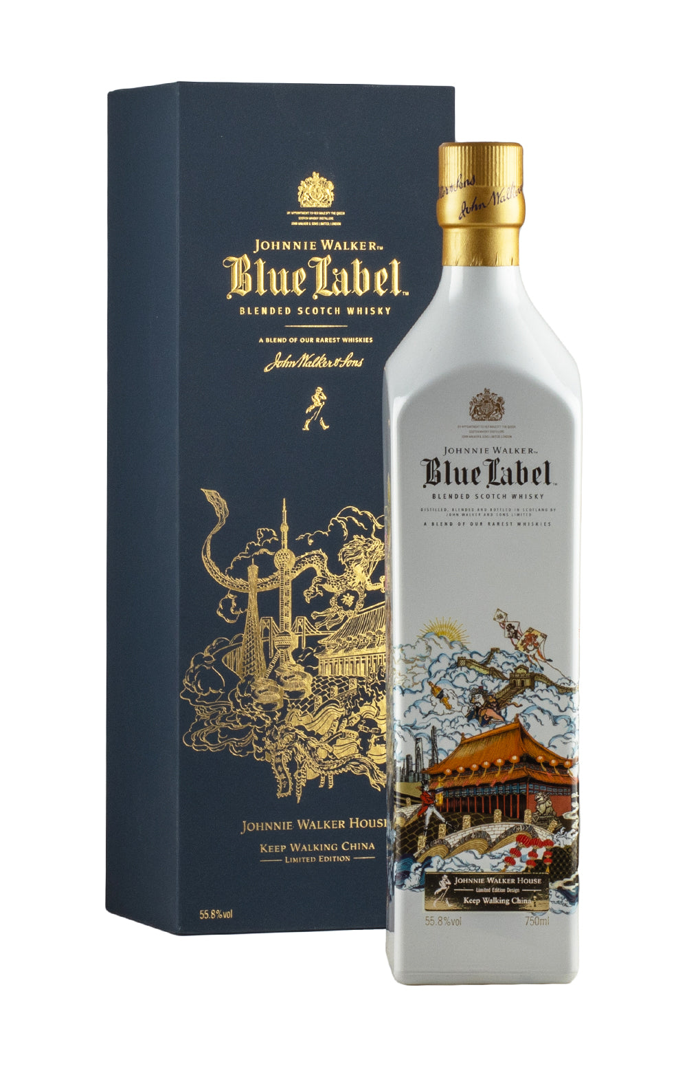 Johnnie Walker Blue Label Keep Walking China Edition