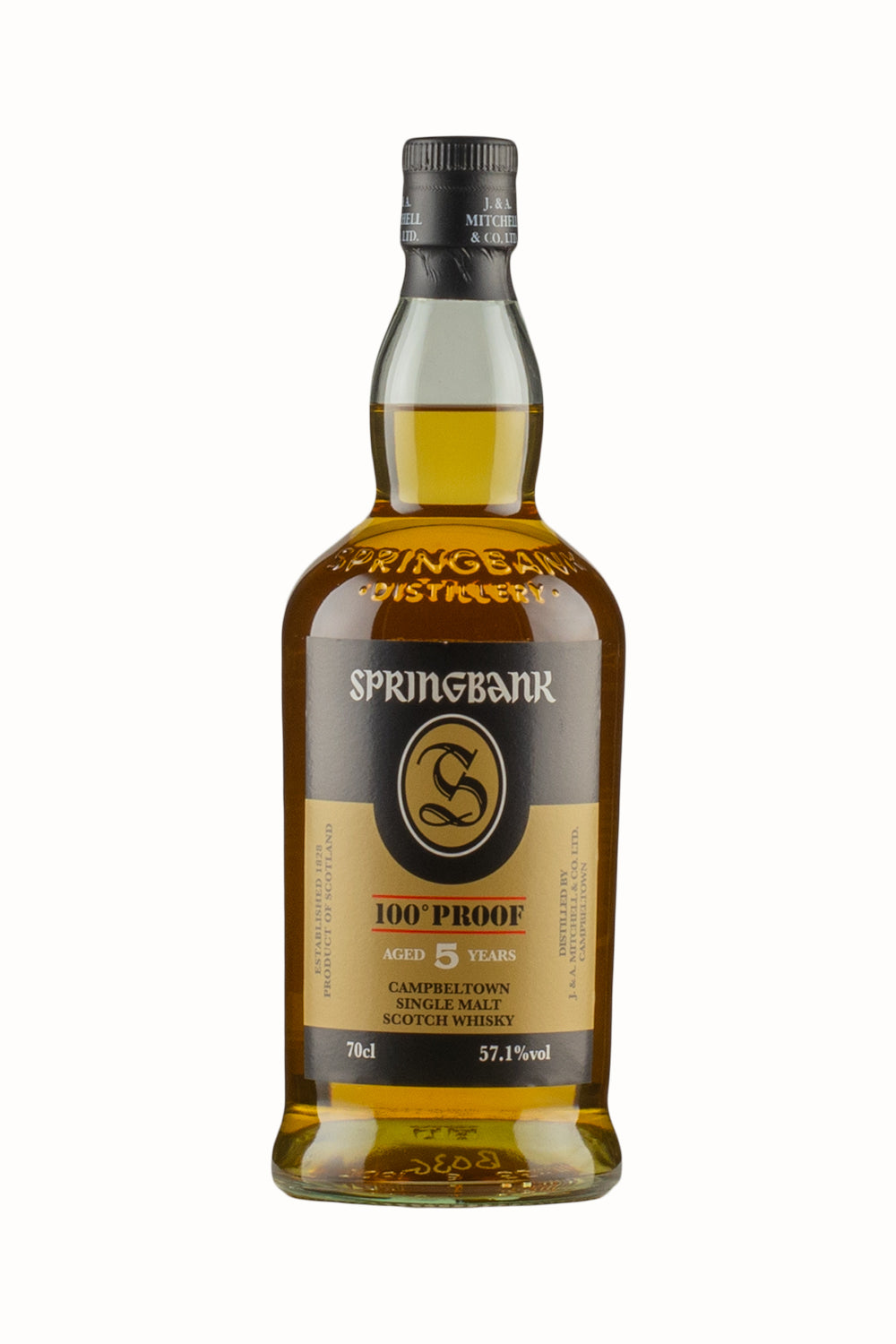 Springbank 5 Year Old 100 Proof