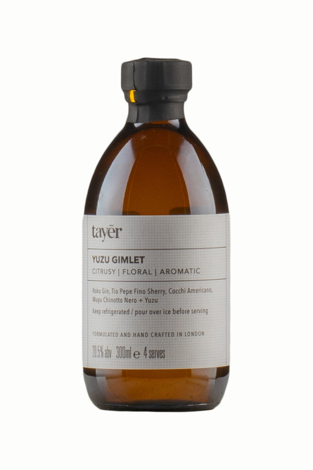 Tayer Yuzu Gimlet