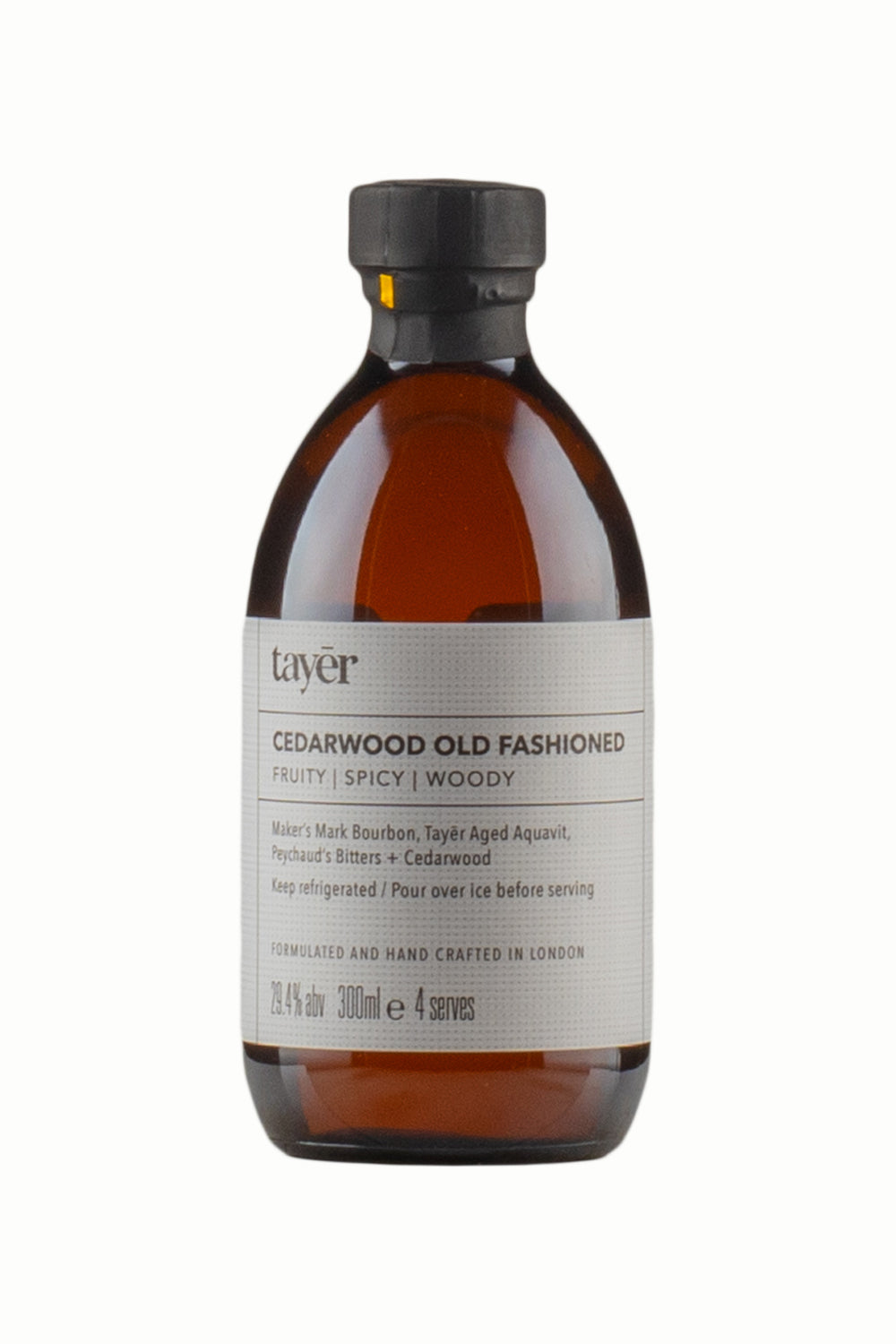 Tayer Cedarwood Old Fashioned