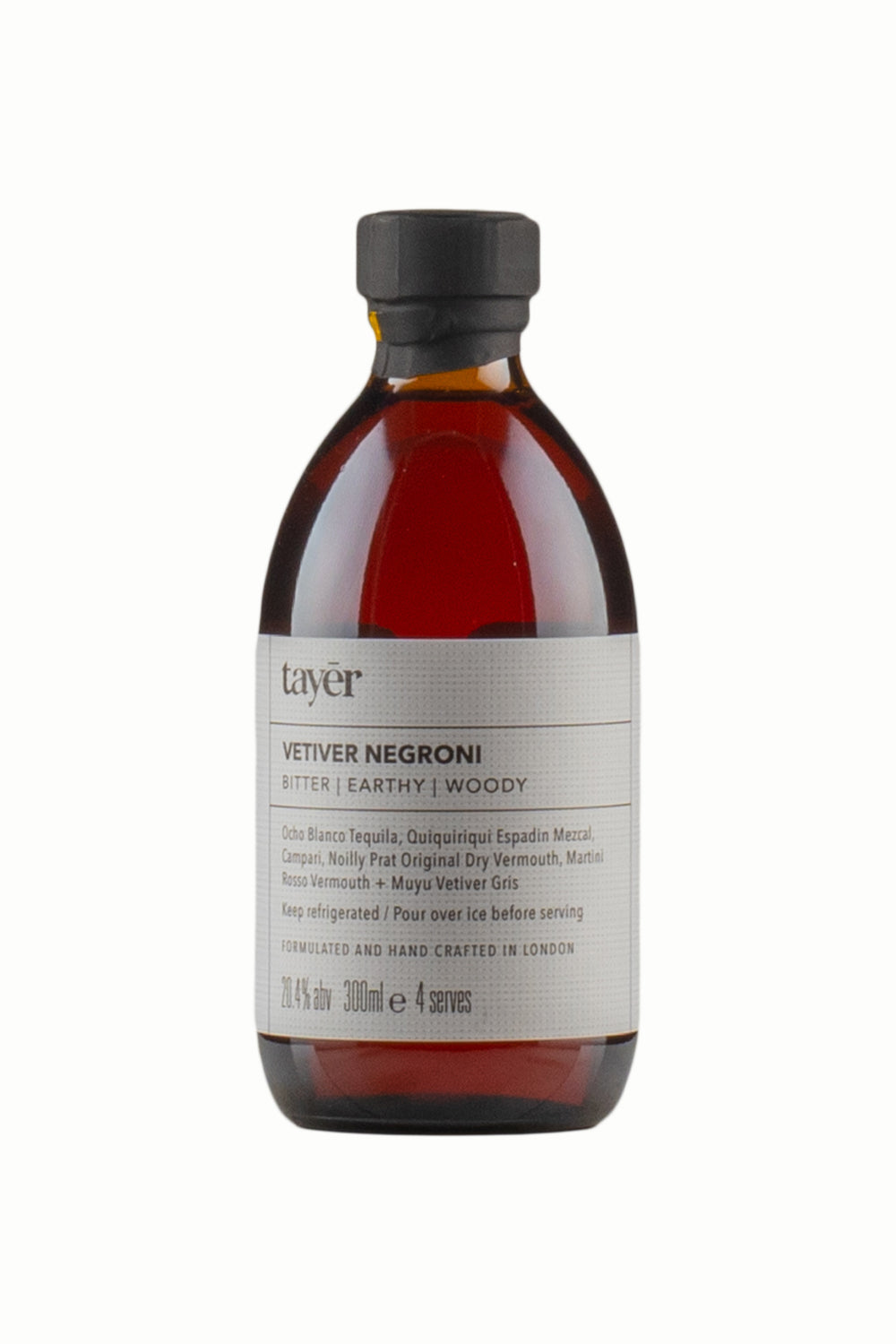 Tayer Vetiver Negroni
