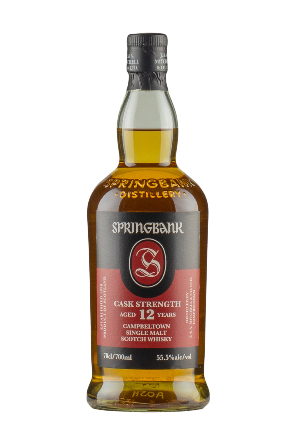 Springbank 12 Year Old Cask Strength 55.5% (2025 Release)