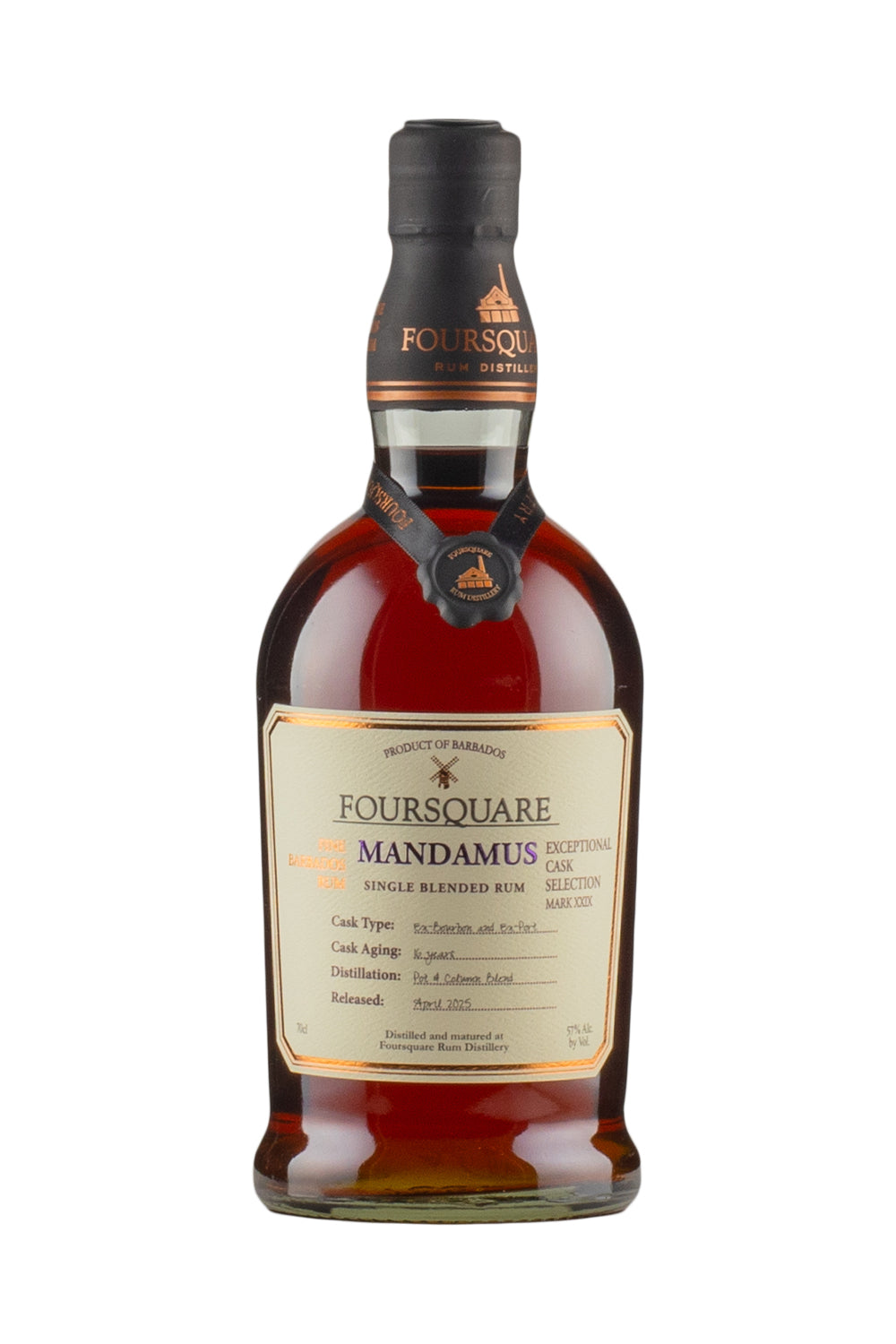 Foursquare 16 Year Old `Mandamus` Exceptional Cask XXIX