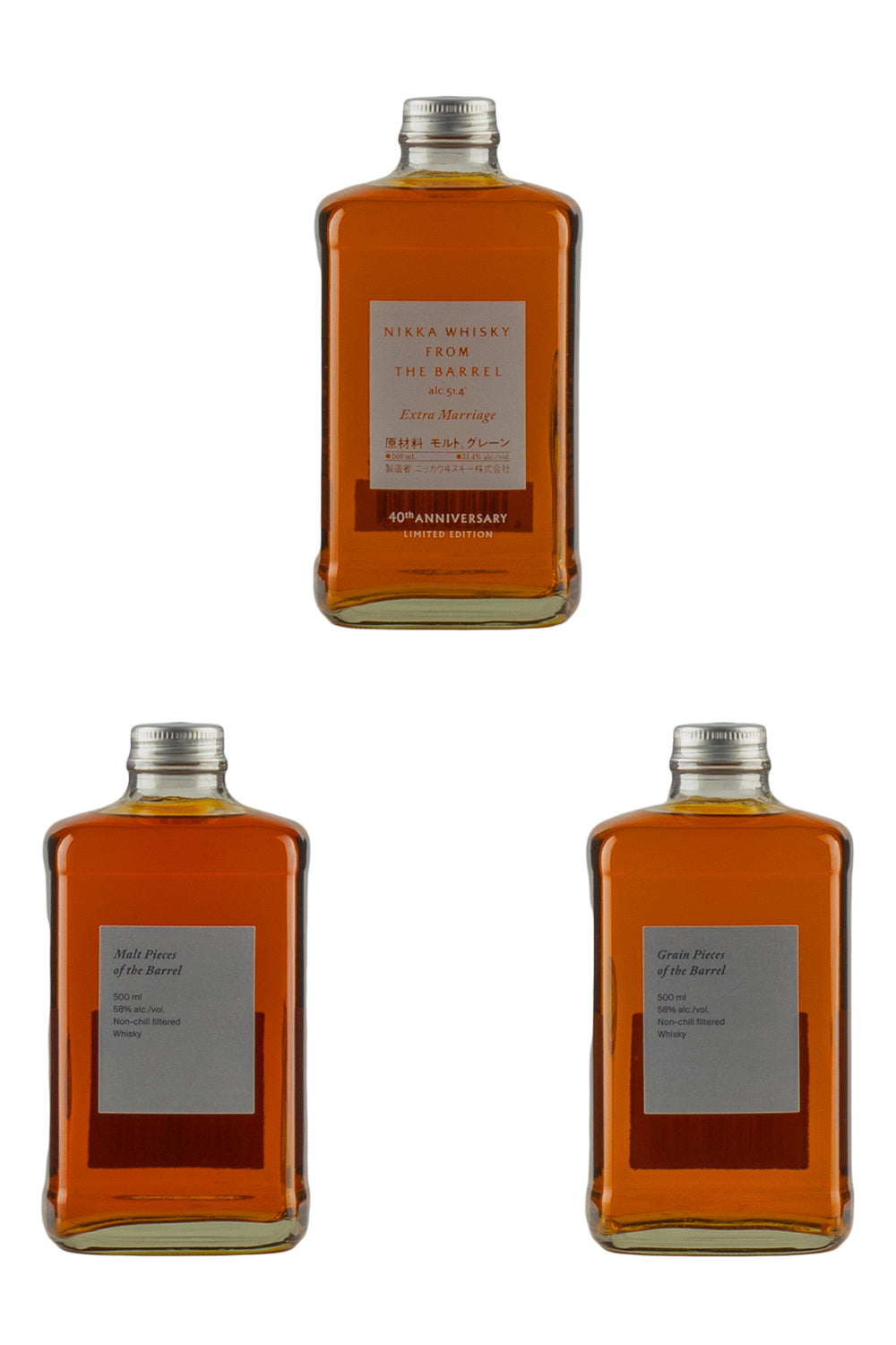 Nikka Trio Pack 3 x 50cl