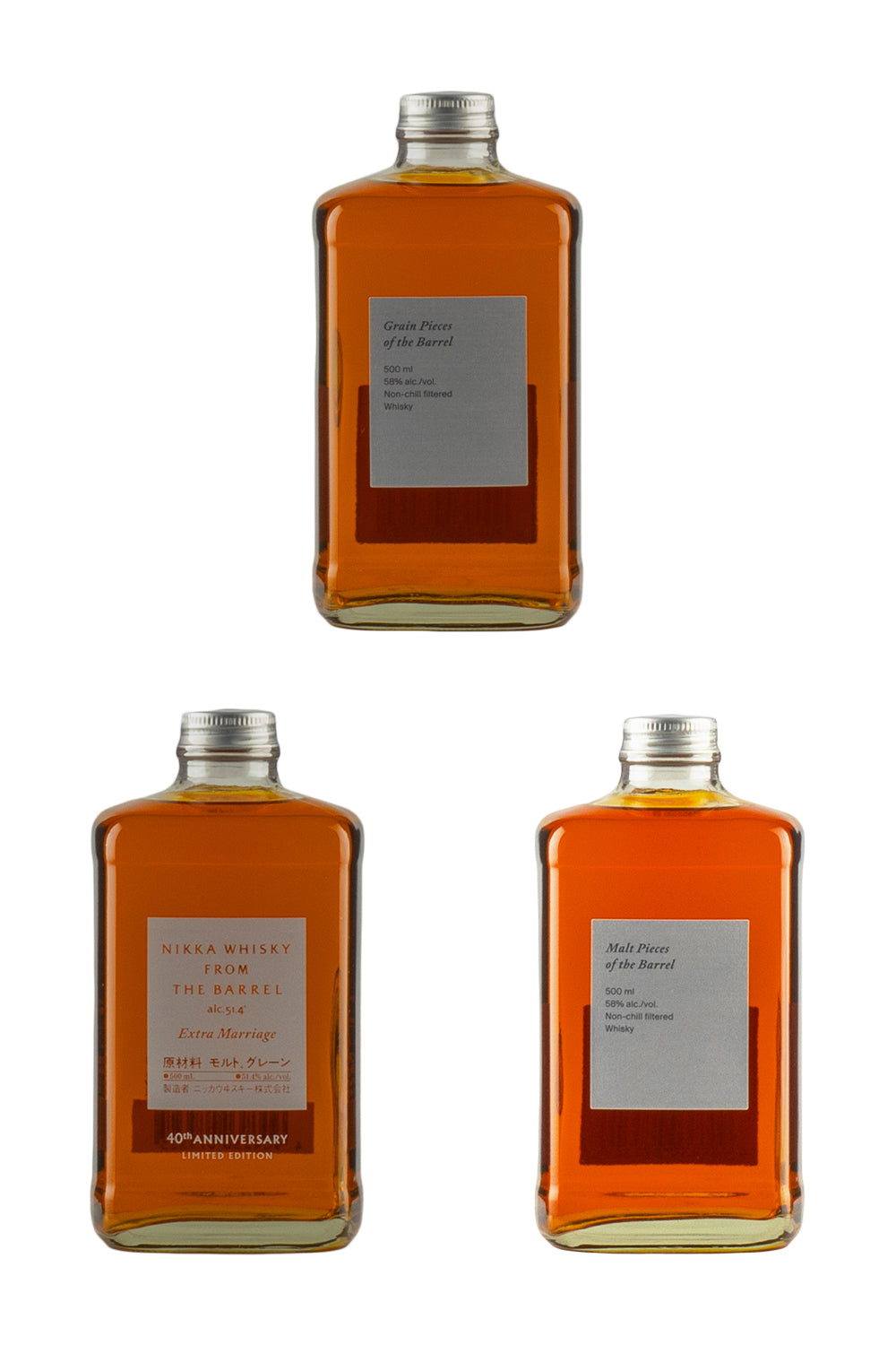Nikka Trio Pack 3 x 50cl