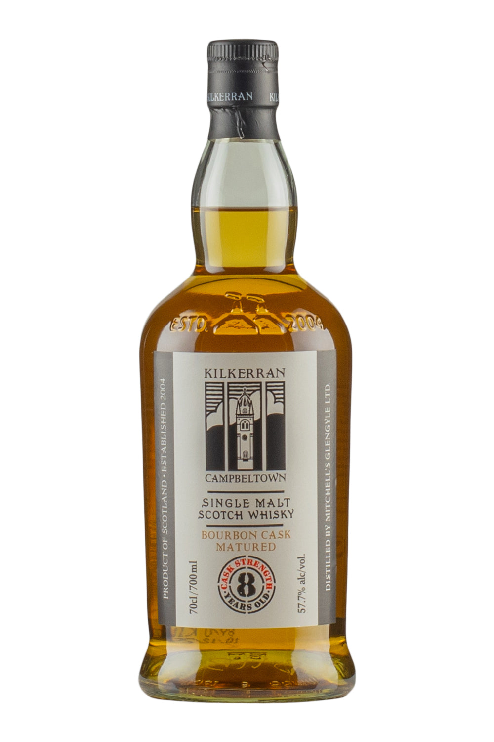 Kilkerran 8 Year Old Cask Strength 57.7%
