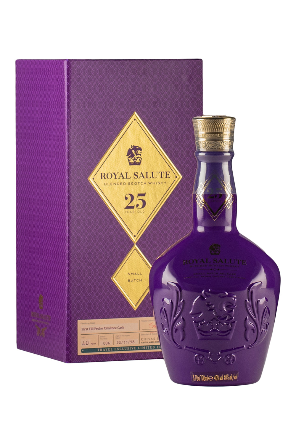 Royal Salute 25 Year Old Small Batch