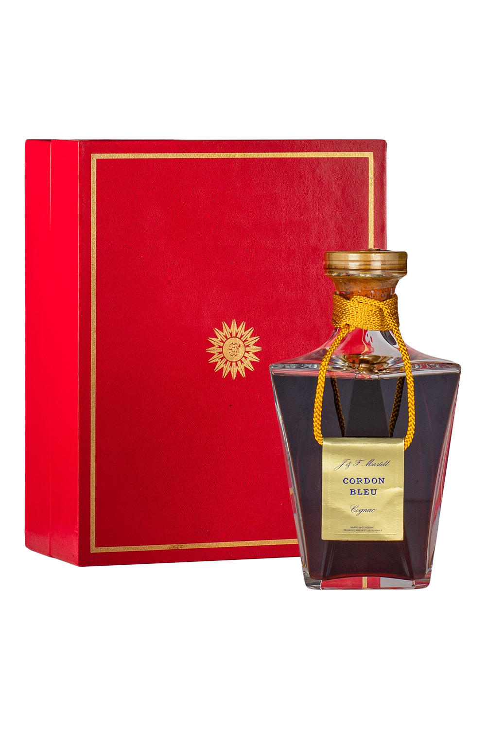 Martell Cordon Bleu in Baccarat Decanter c. 1980s