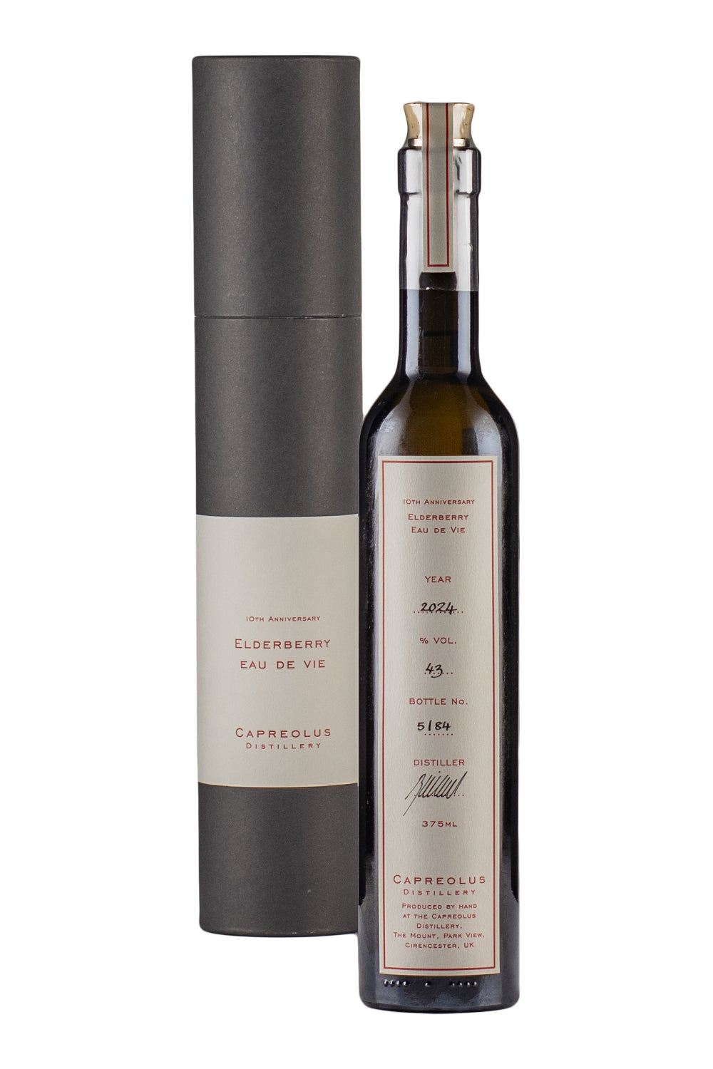 Capreolus Elderberry Eau de Vie 10th Anniervsary Release 2024