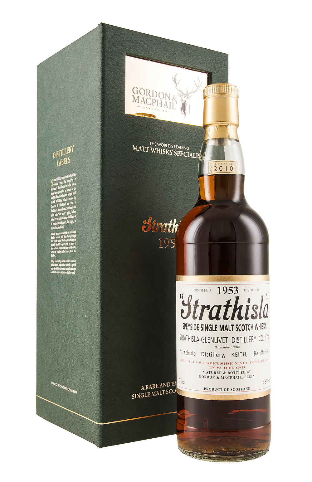 Strathisla G&M (Bottled 2010) 1953