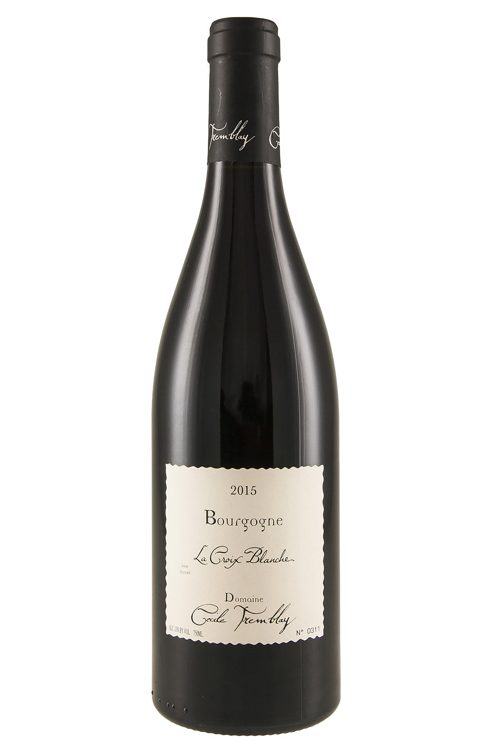 Bourgogne Rouge La Croix Blanche Cecile Tremblay 2015
